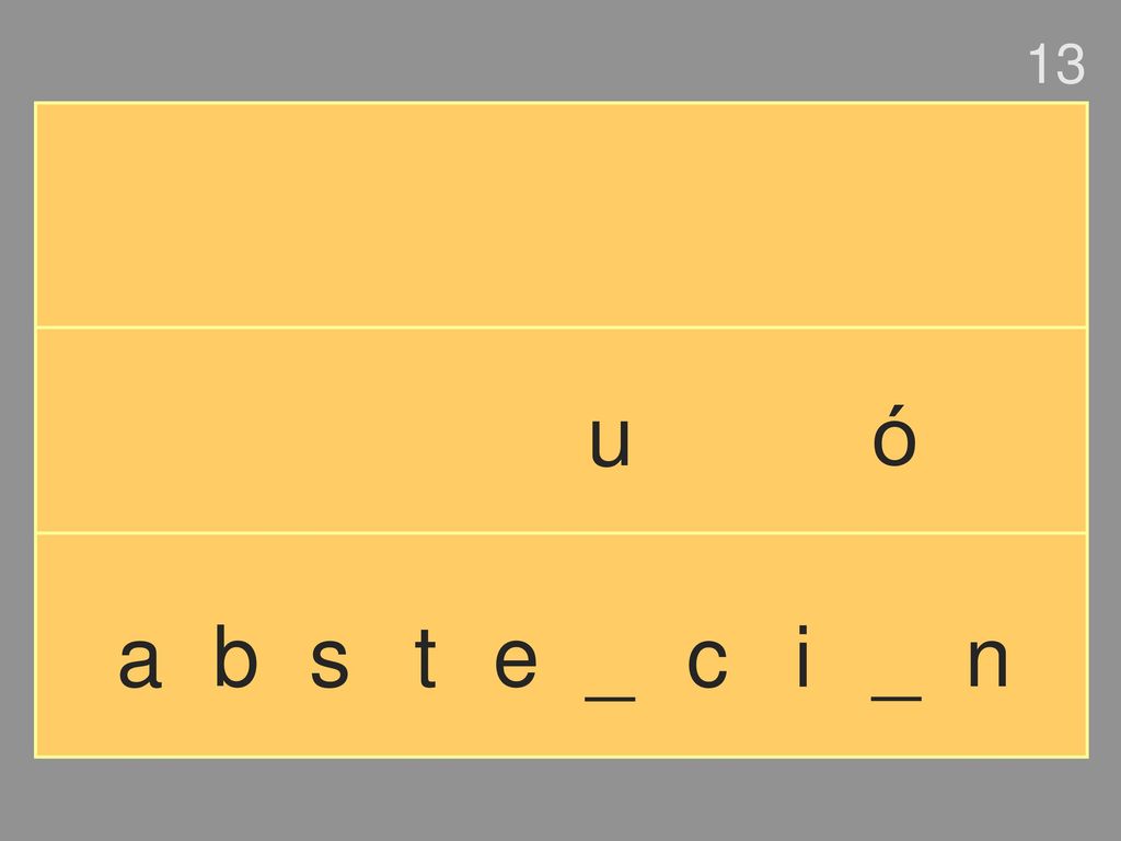 13 u ó a b s t e _ c i _ n