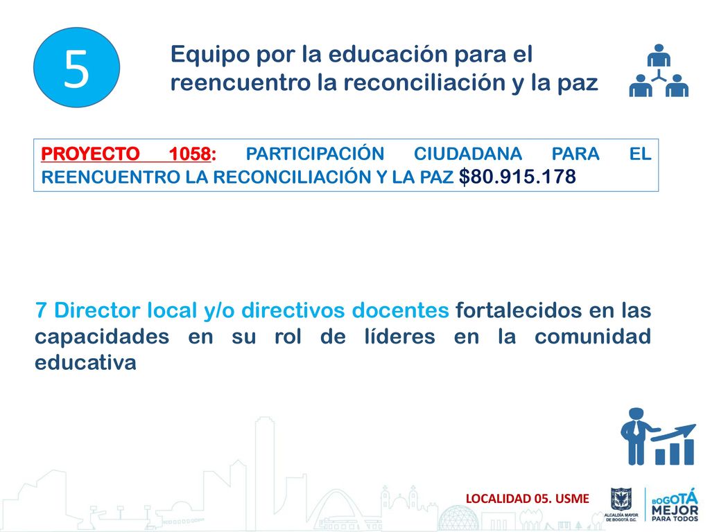 5 Equipo por la educación para el reencuentro la reconciliación y la paz.