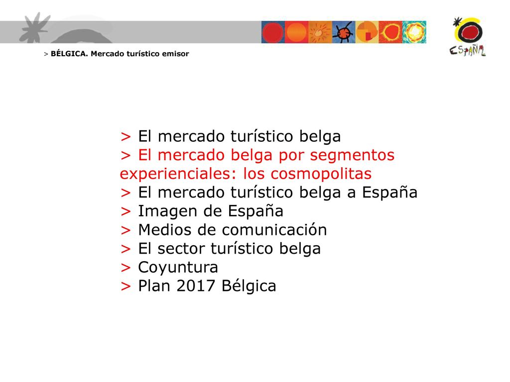 > El mercado turístico belga > El mercado belga por segmentos