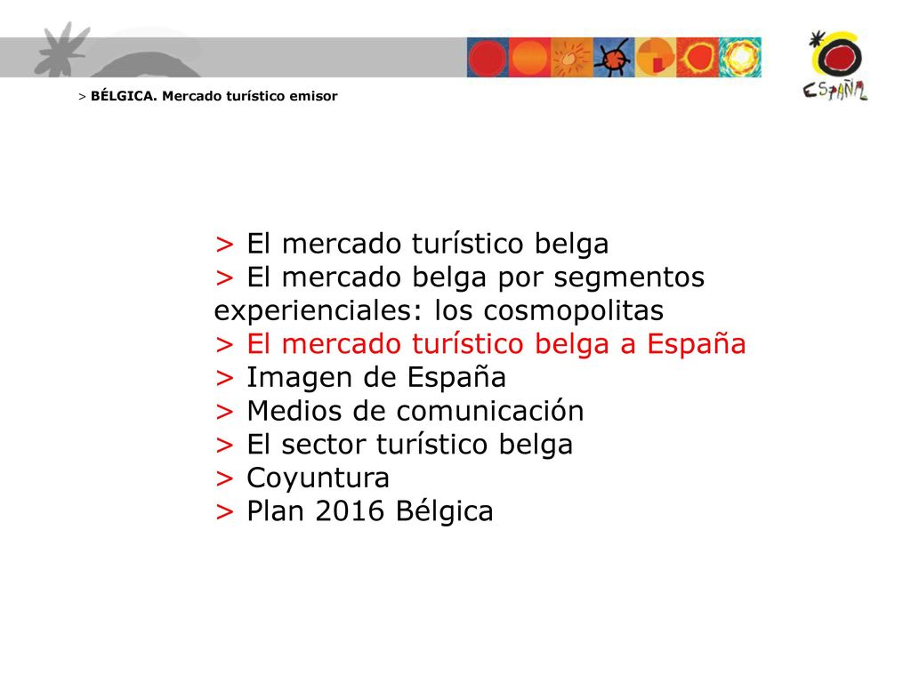 > El mercado turístico belga > El mercado belga por segmentos