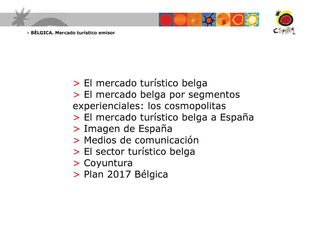 > El mercado turístico belga > El mercado belga por segmentos