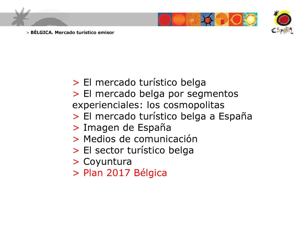 > El mercado turístico belga > El mercado belga por segmentos