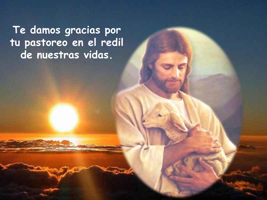 Te damos gracias por tu pastoreo en el redil de nuestras vidas.