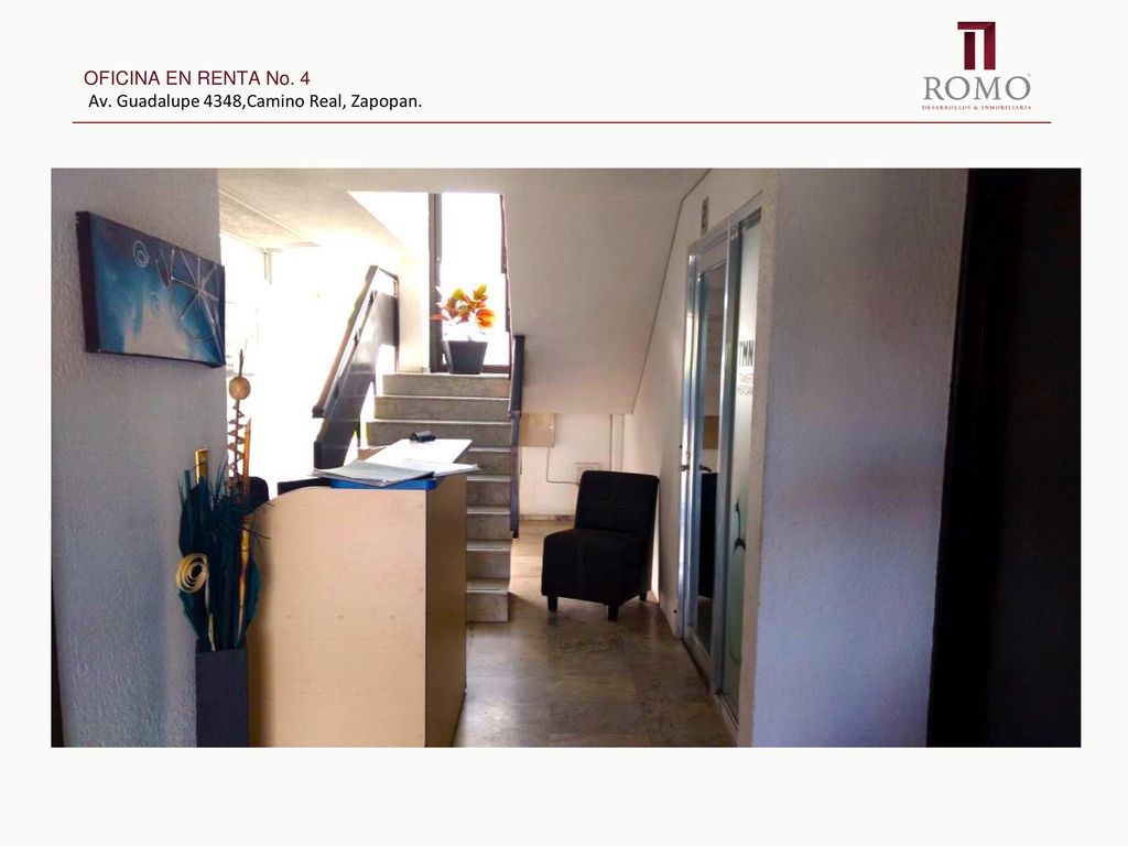 OFICINA EN RENTA No. 4 Av. Guadalupe 4348,Camino Real, Zapopan.