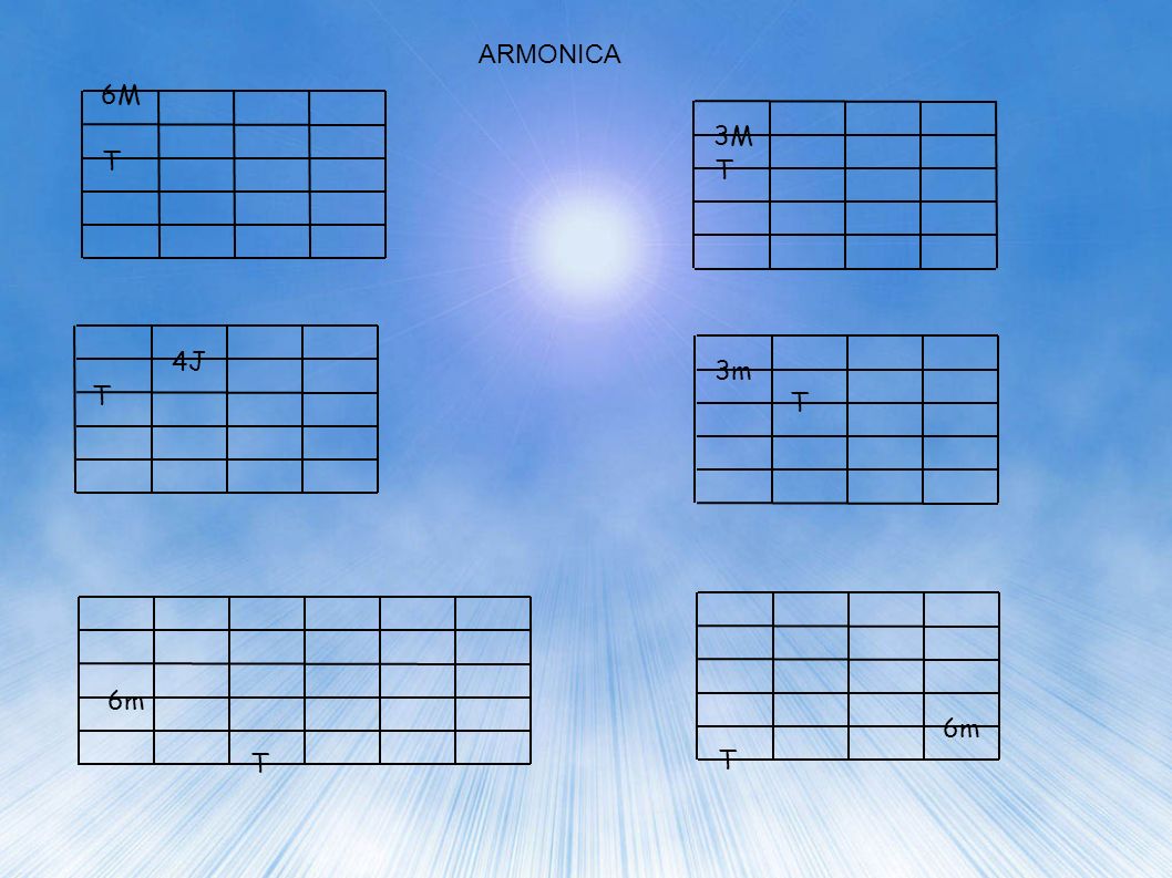ARMONICA 6M 3M T T 4J 3m T T 6m 6m T T
