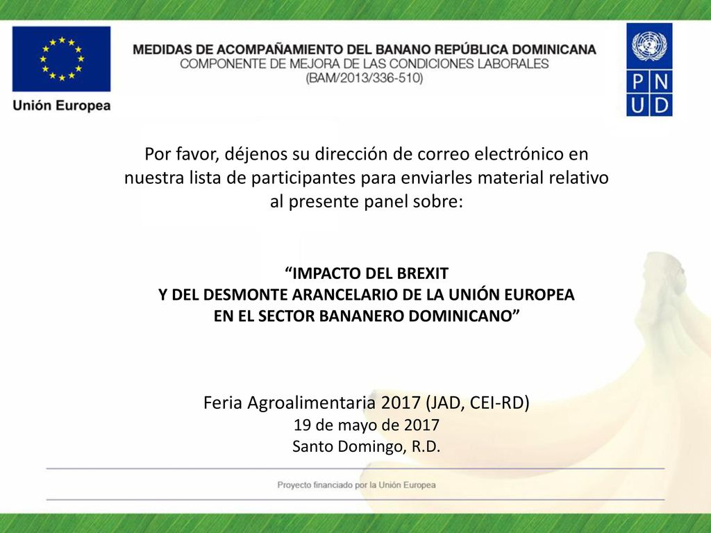 Por favor, déjenos su dirección de correo electrónico en