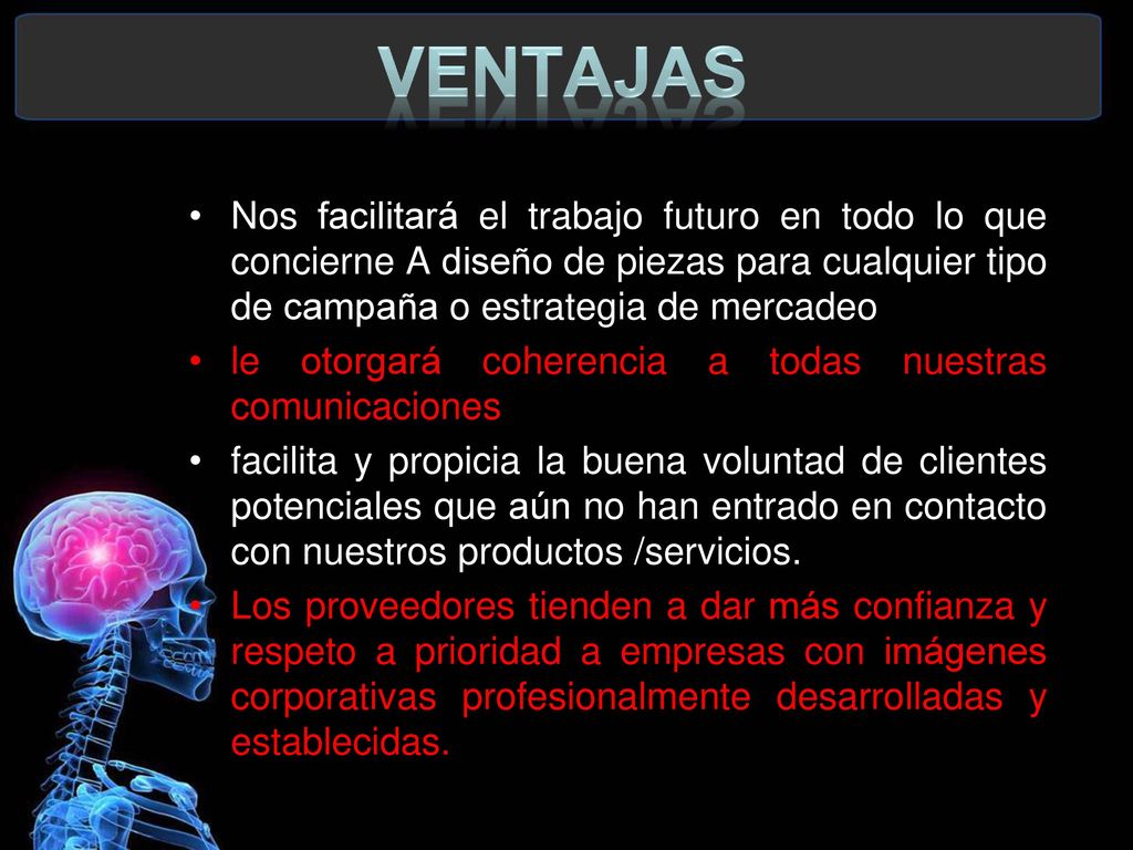 Ventajas Nos facilitará el trabajo futuro en todo lo que concierne A diseño de piezas para cualquier tipo de campaña o estrategia de mercadeo.