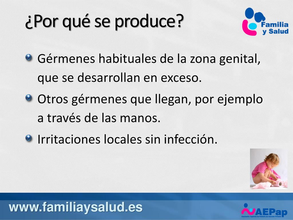 ¿Por qué se produce Gérmenes habituales de la zona genital, que se desarrollan en exceso.