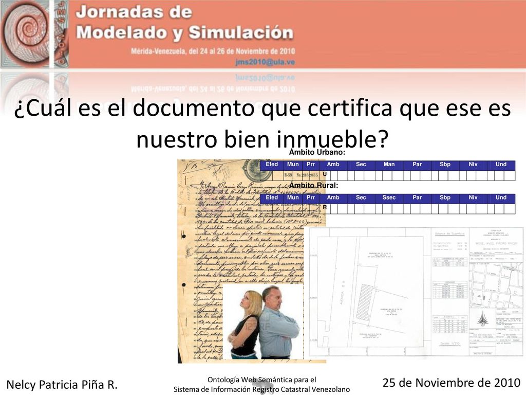¿Cuál es el documento que certifica que ese es nuestro bien inmueble