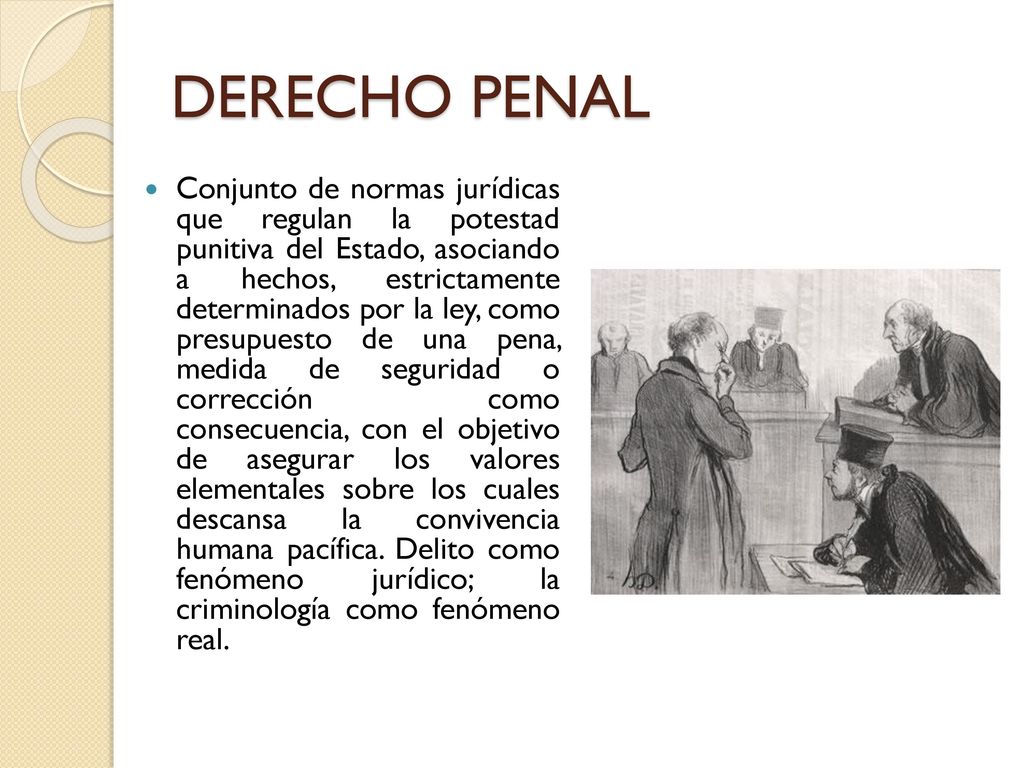DERECHO PENAL