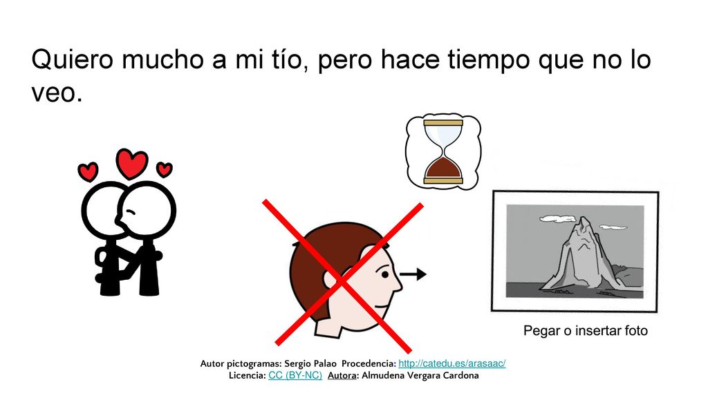 Quiero mucho a mi tío, pero hace tiempo que no lo veo.