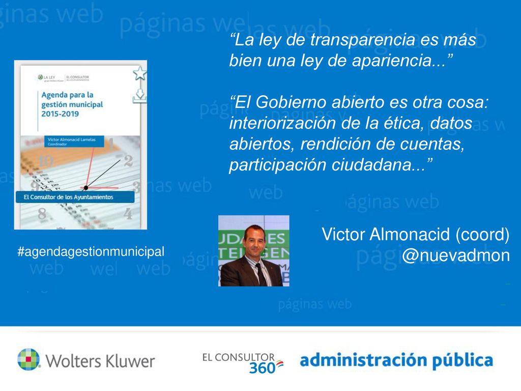 La ley de transparencia es más bien una ley de apariencia...