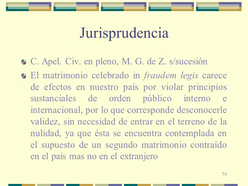 Jurisprudencia C. Apel. Civ. en pleno, M. G. de Z. s/sucesión