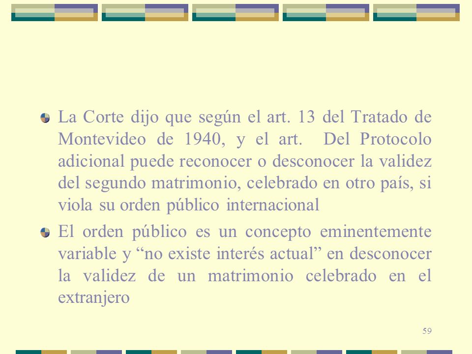 La Corte dijo que según el art