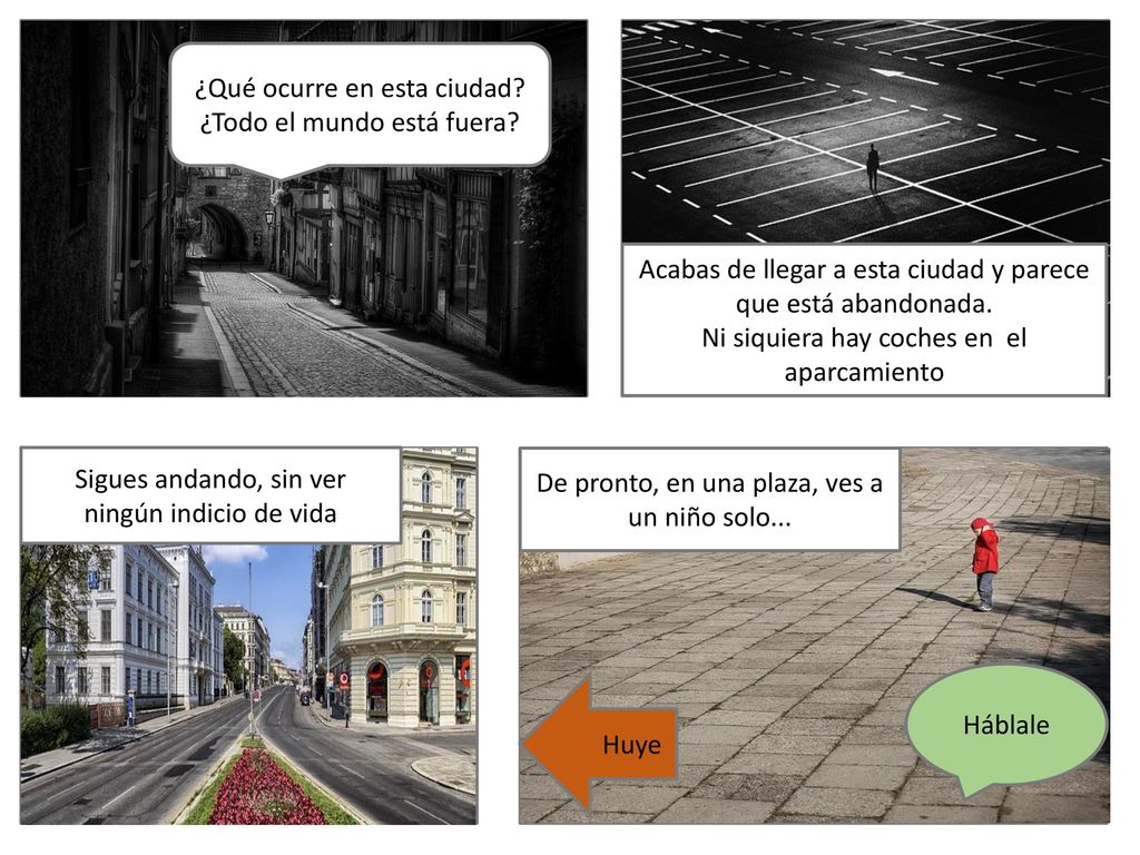 ¿Qué ocurre en esta ciudad ¿Todo el mundo está fuera