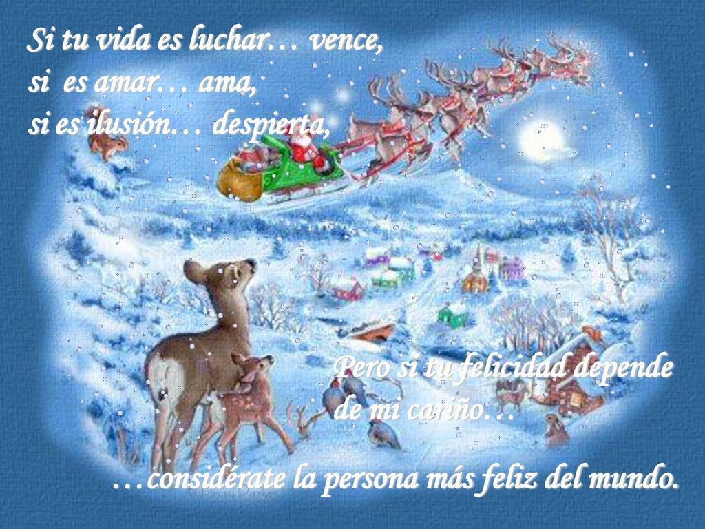 Si tu vida es luchar… vence, si es amar… ama,