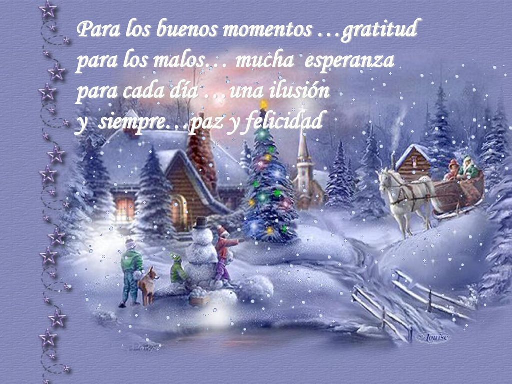 Para los buenos momentos …gratitud para los malos… mucha esperanza