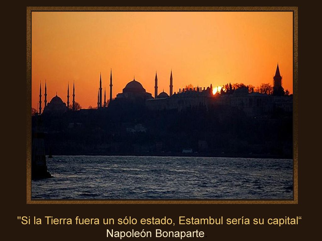 Si la Tierra fuera un sólo estado, Estambul sería su capital