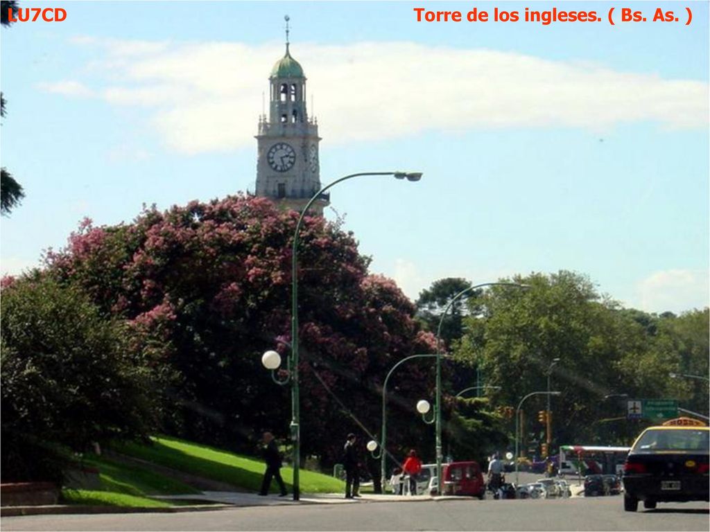 LU7CD Torre de los ingleses. ( Bs. As. )