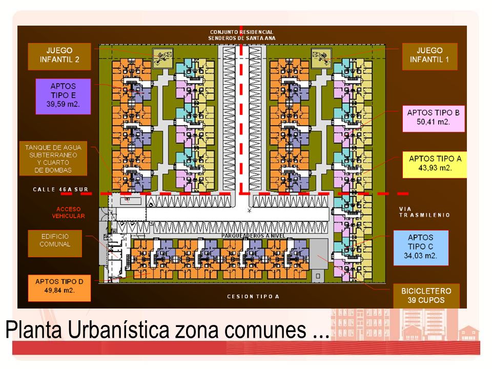 Planta Urbanística zona comunes ...