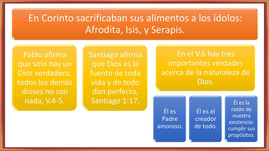 Él es la razón de nuestra existencia: cumplir sus propósitos.