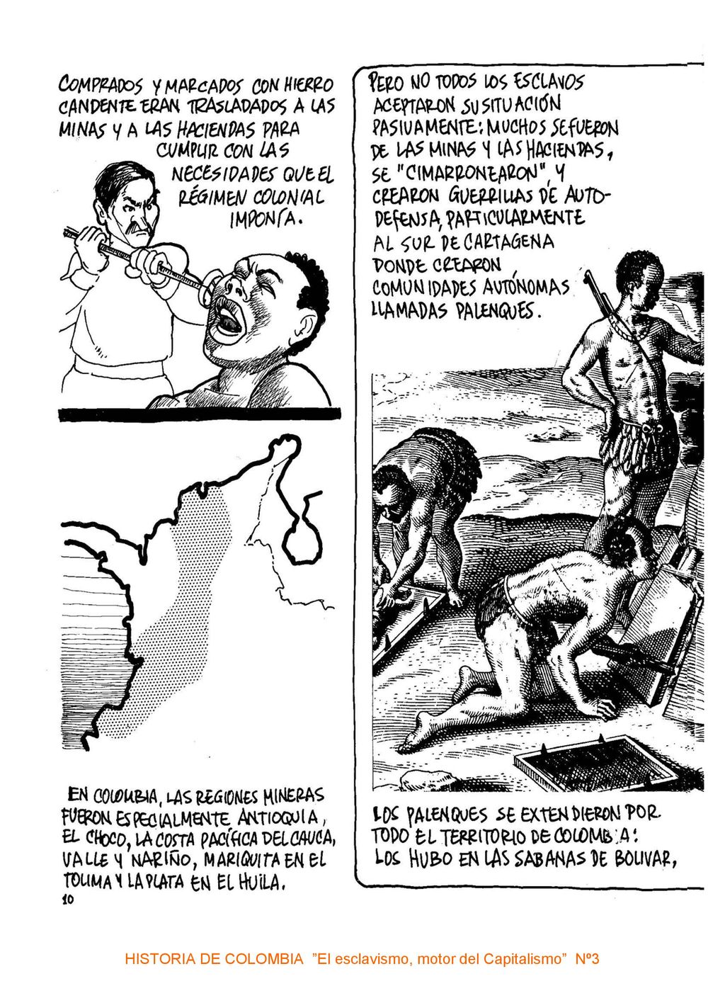 HISTORIA DE COLOMBIA El esclavismo, motor del Capitalismo Nº3