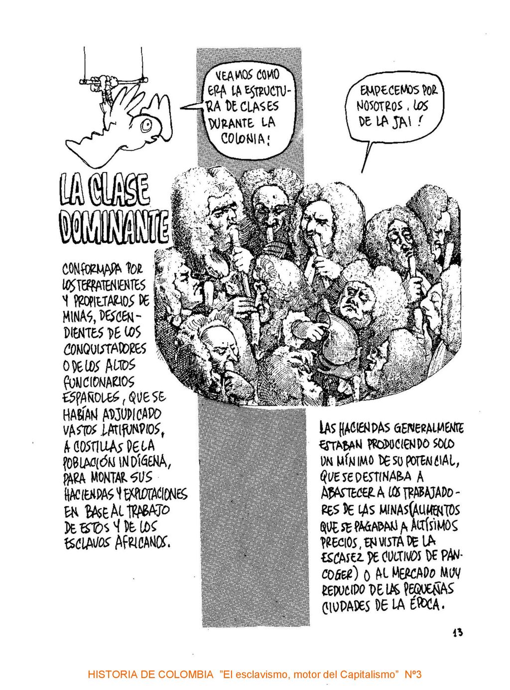 HISTORIA DE COLOMBIA El esclavismo, motor del Capitalismo Nº3