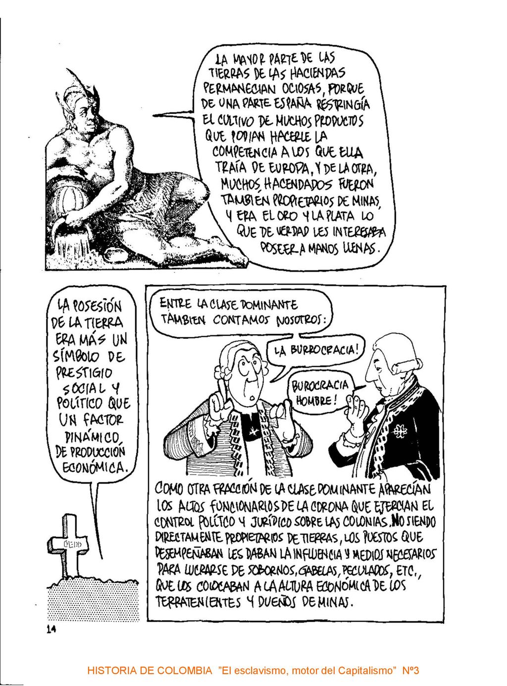 HISTORIA DE COLOMBIA El esclavismo, motor del Capitalismo Nº3