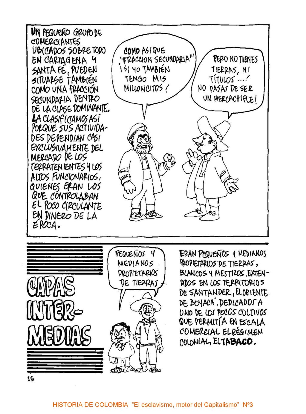 HISTORIA DE COLOMBIA El esclavismo, motor del Capitalismo Nº3