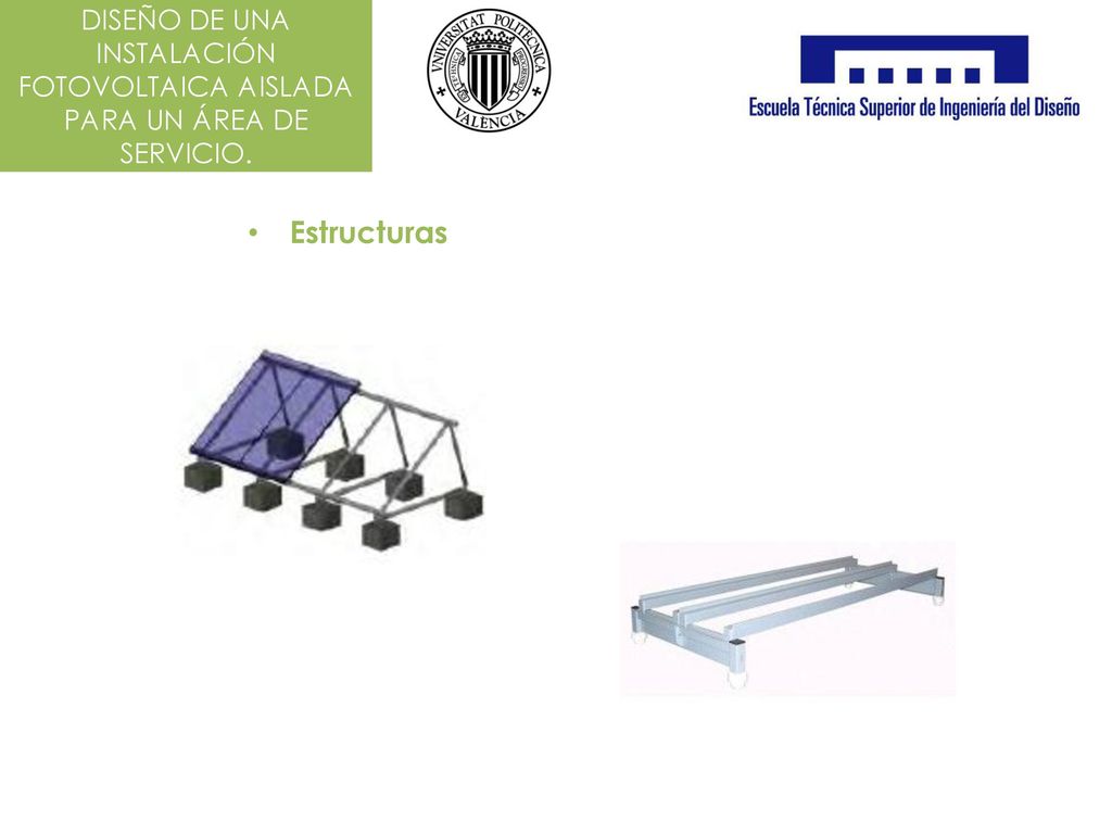 DISEÑO DE UNA INSTALACIÓN FOTOVOLTAICA AISLADA PARA UN ÁREA DE SERVICIO.