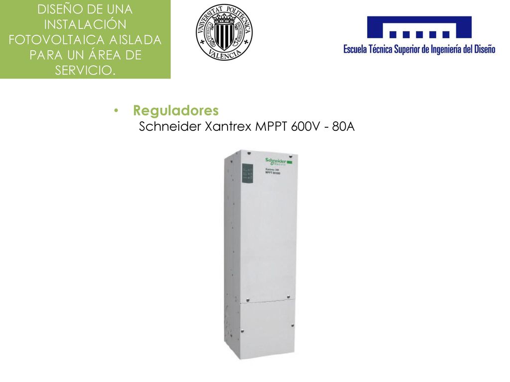 DISEÑO DE UNA INSTALACIÓN FOTOVOLTAICA AISLADA PARA UN ÁREA DE SERVICIO.