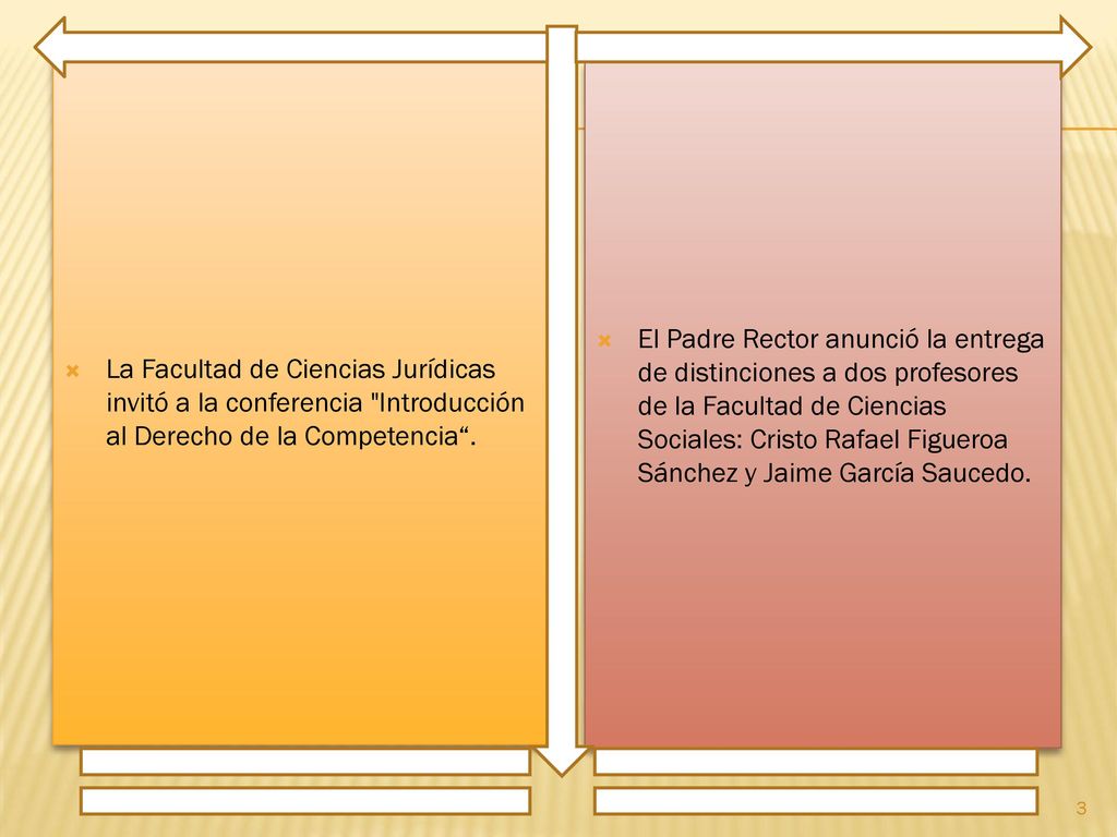 La Facultad de Ciencias Jurídicas invitó a la conferencia Introducción al Derecho de la Competencia .