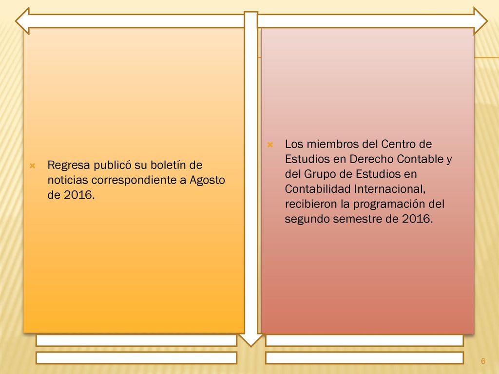 Regresa publicó su boletín de noticias correspondiente a Agosto de 2016.
