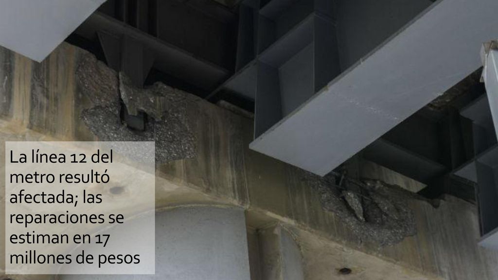 La línea 12 del metro resultó afectada; las reparaciones se estiman en 17 millones de pesos