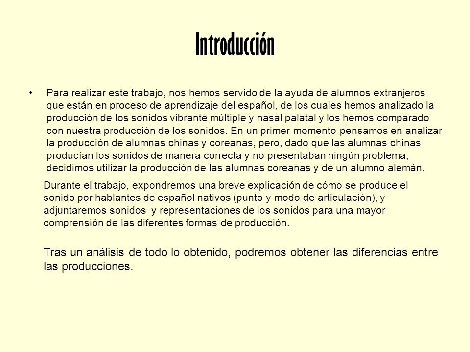Introducción
