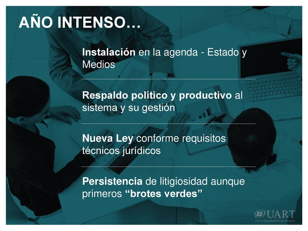 AÑO INTENSO… Instalación en la agenda - Estado y Medios