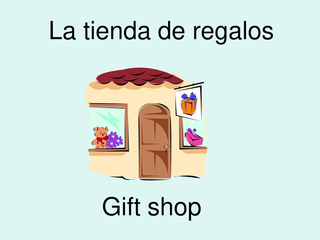 La tienda de regalos Gift shop