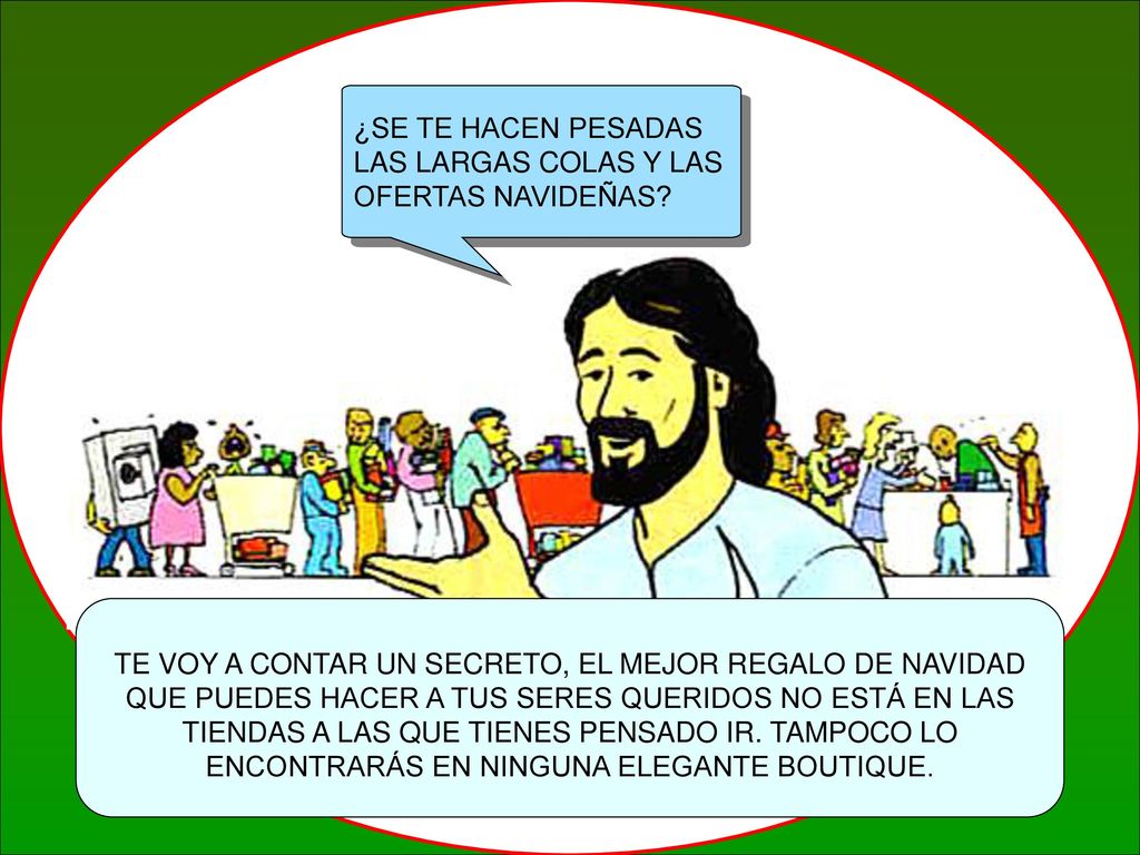 ¿SE TE HACEN PESADAS LAS LARGAS COLAS Y LAS OFERTAS NAVIDEÑAS