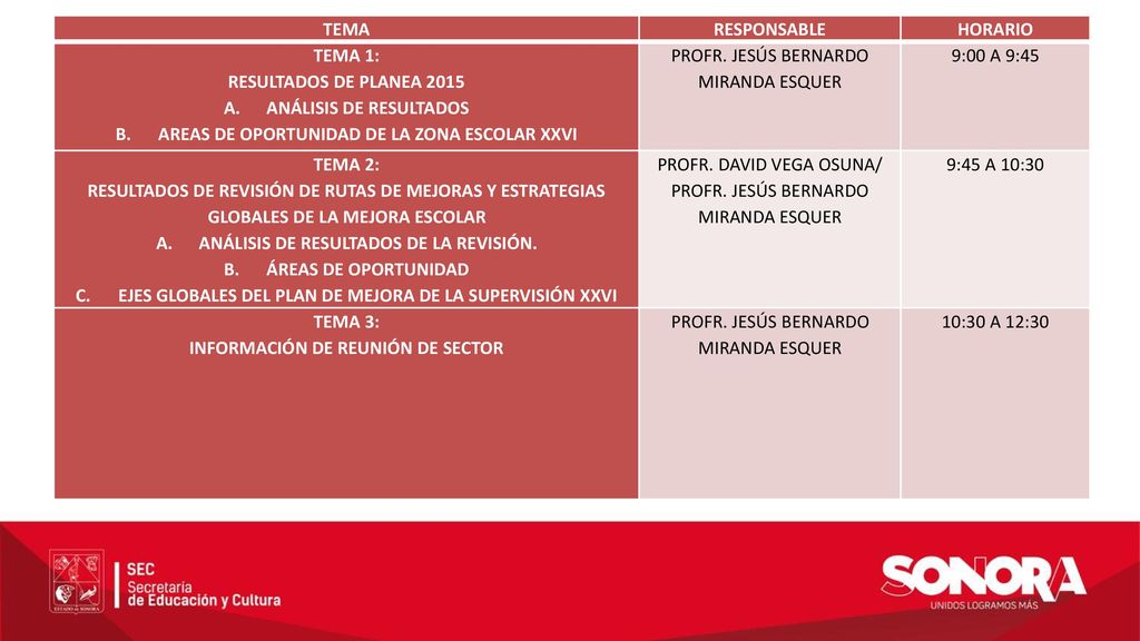 ANÁLISIS DE RESULTADOS AREAS DE OPORTUNIDAD DE LA ZONA ESCOLAR XXVI