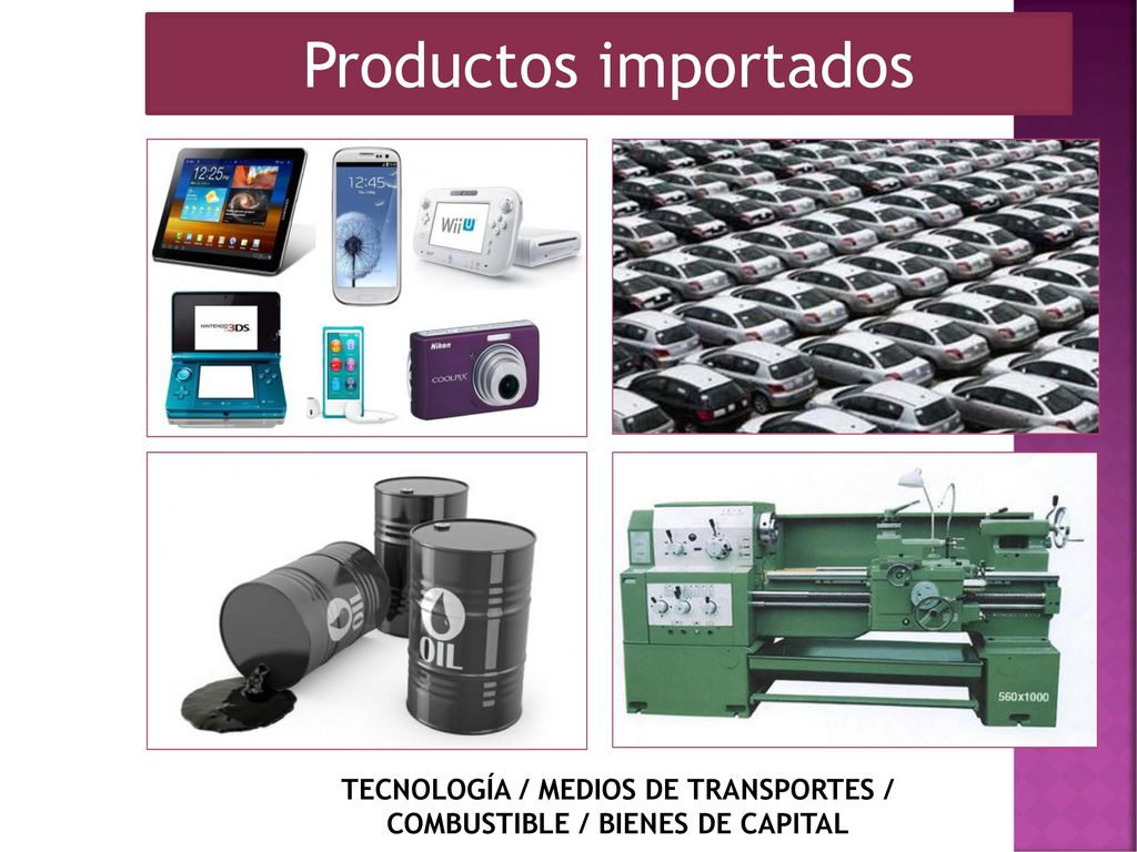 TECNOLOGÍA / MEDIOS DE TRANSPORTES / COMBUSTIBLE / BIENES DE CAPITAL