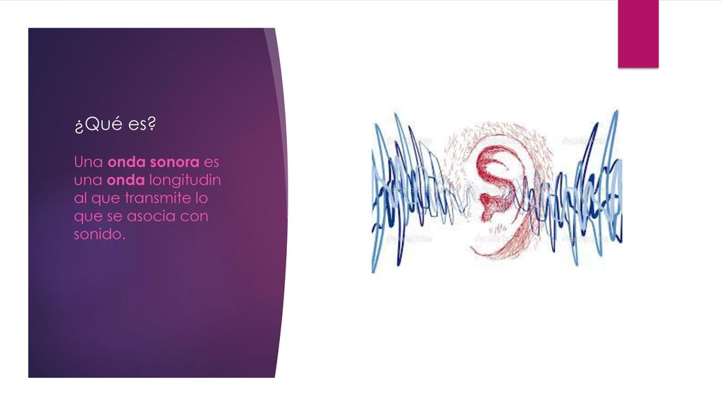 ¿Qué es Una onda sonora es una onda longitudin al que transmite lo que se asocia con sonido.