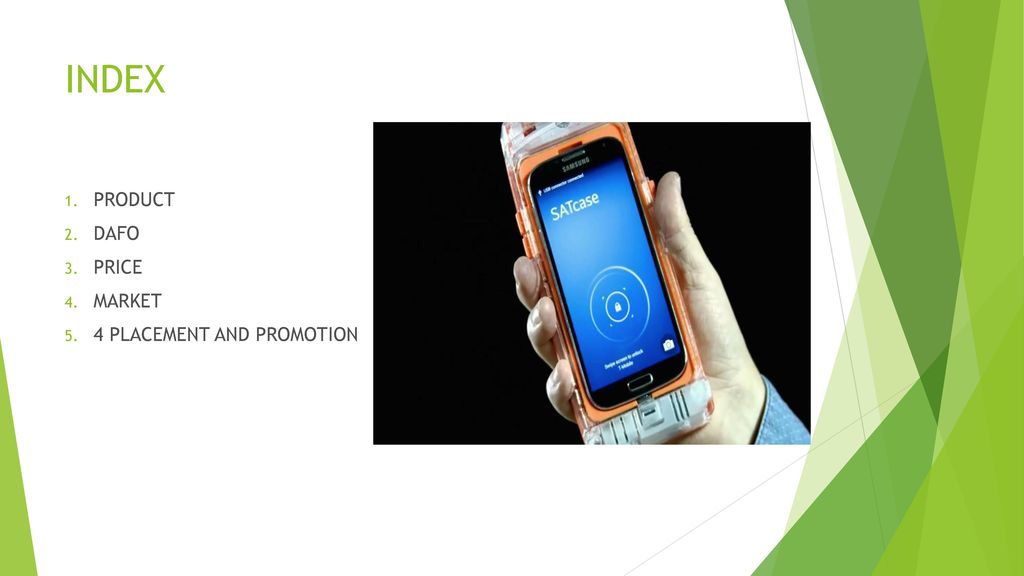 INDEX PRODUCT DAFO PRICE MARKET 4 PLACEMENT AND PROMOTION