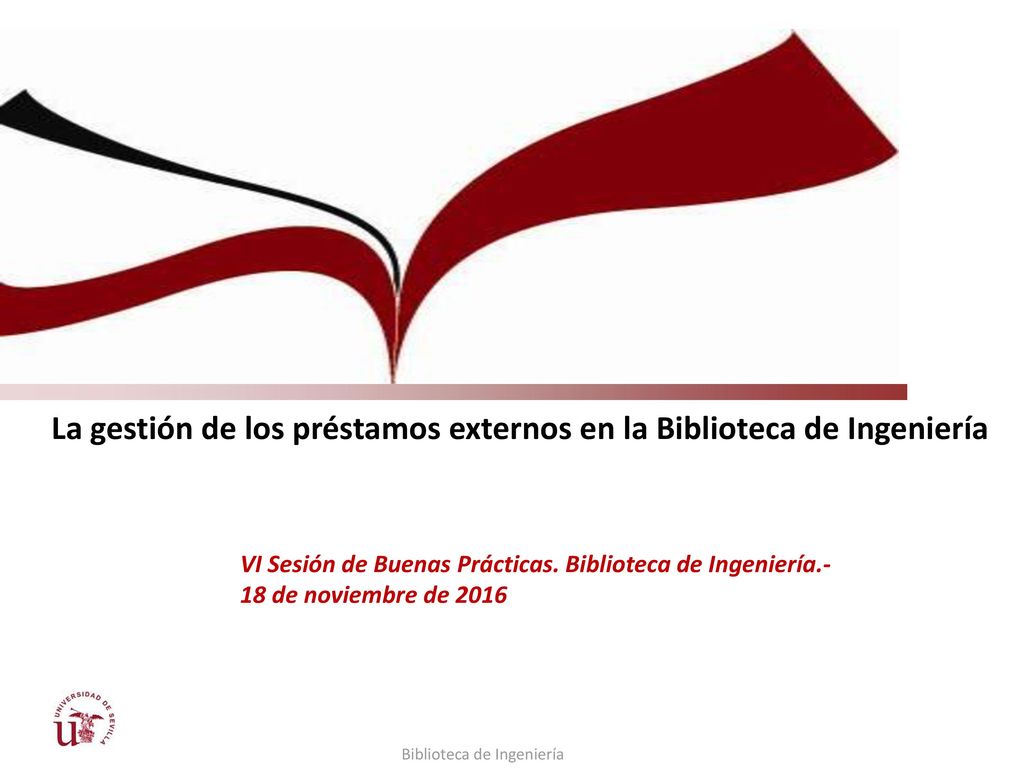 La gestión de los préstamos externos en la Biblioteca de Ingeniería