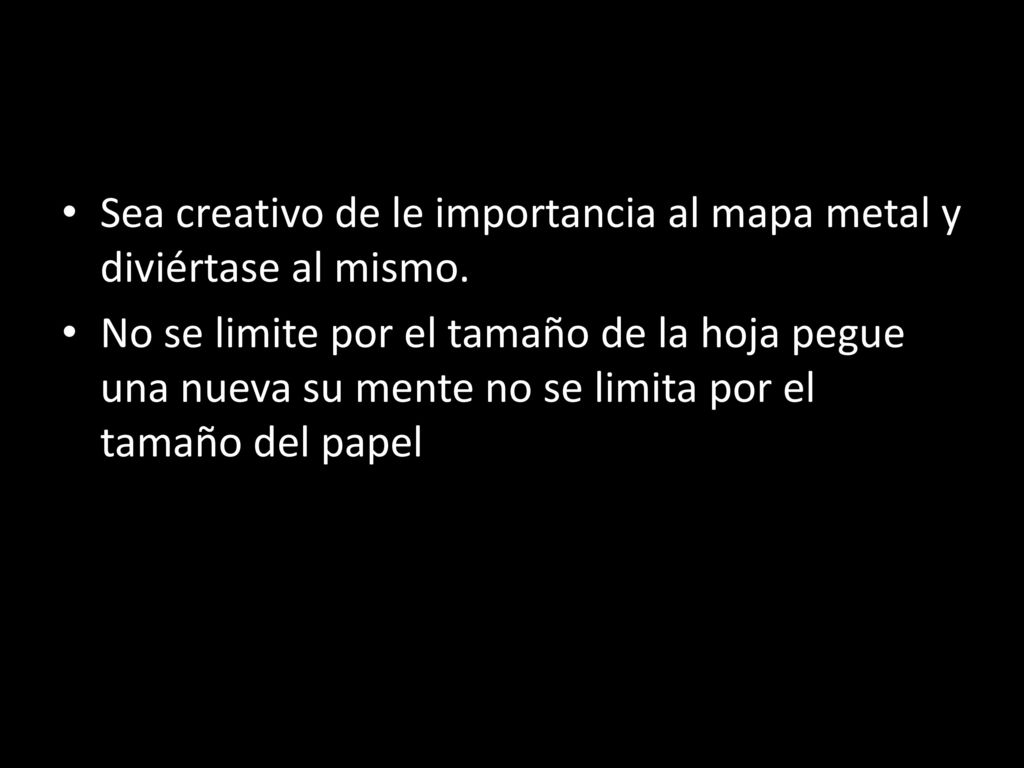 Sea creativo de le importancia al mapa metal y diviértase al mismo.