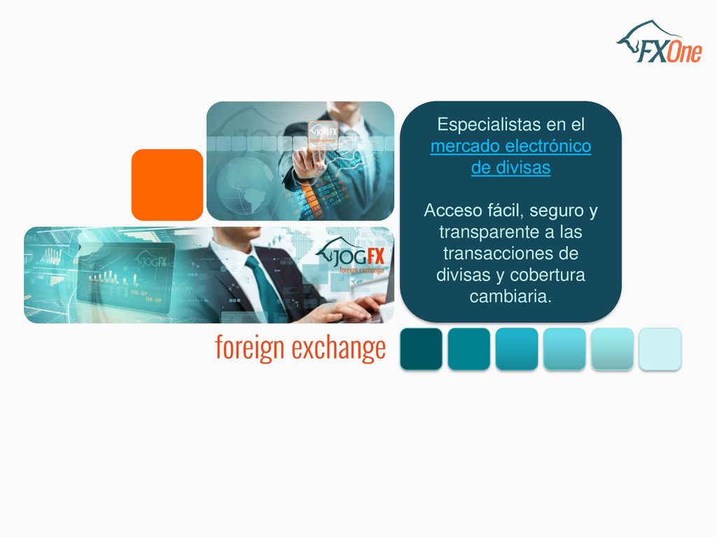 Especialistas en el mercado electrónico de divisas