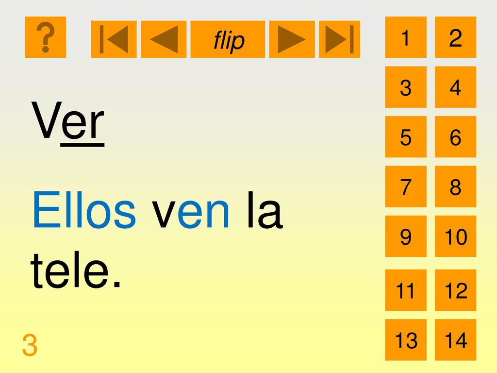 1 2 flip 3 4 Ver Ellos ven la tele
