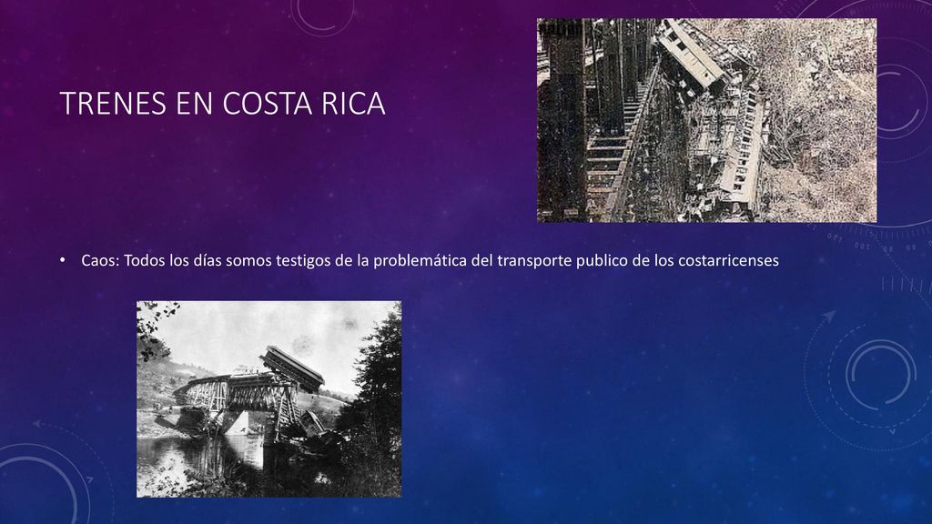 Trenes en Costa Rica Caos: Todos los días somos testigos de la problemática del transporte publico de los costarricenses.