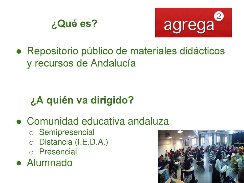 Repositorio público de materiales didácticos y recursos de Andalucía