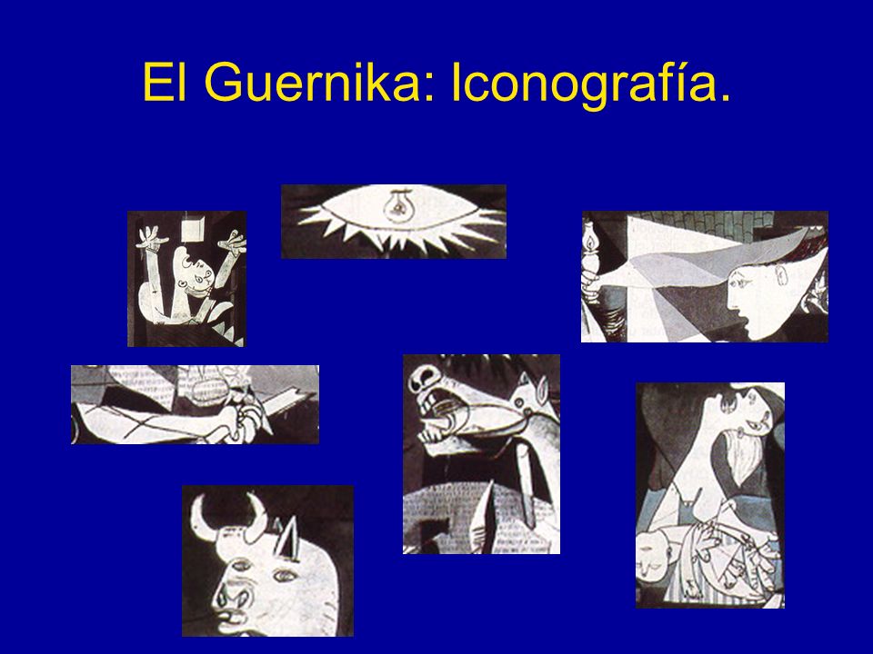 El Guernika: Iconografía.