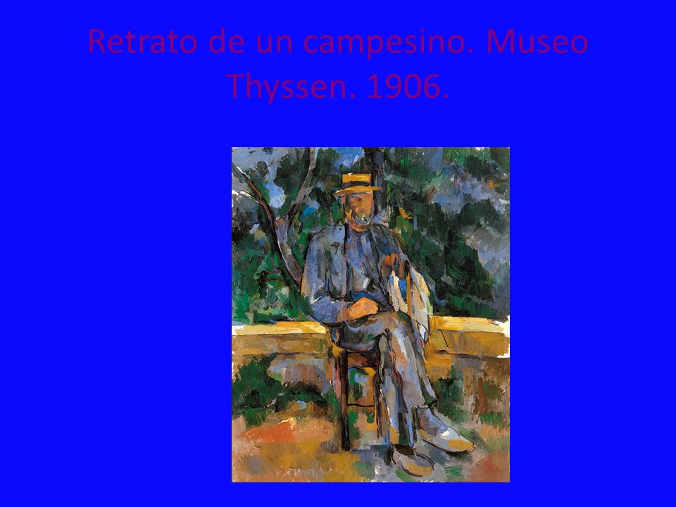 Retrato de un campesino. Museo Thyssen